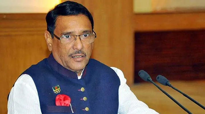 দুর্নীতি ও অর্থপাচার বিএনপির মজ্জাগত রোগ: ওবায়দুল কাদের