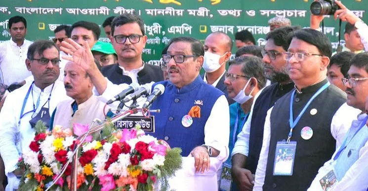 ১০ ডিসেম্বর ঢাকায় গণপরিবহন চলাচল স্বাভাবিক থাকবে : ওবায়দুল কাদের