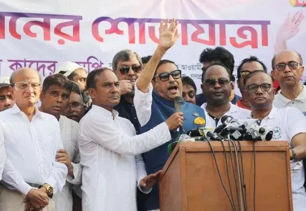 বিএনপির কথায় এখন ঘোড়াও হাসে: ওবায়দুল কাদের