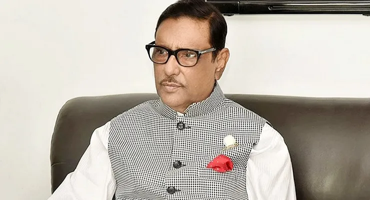 স্বাস্থ্য পরীক্ষা করাতে সিঙ্গাপুর যাচ্ছেন ওবায়দুল কাদের