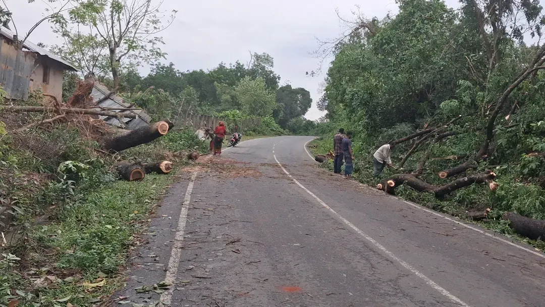 ৪ ঘণ্টা পর ঢাকা-চট্টগ্রাম মহাসড়কে যান চলাচল স্বাভাবিক