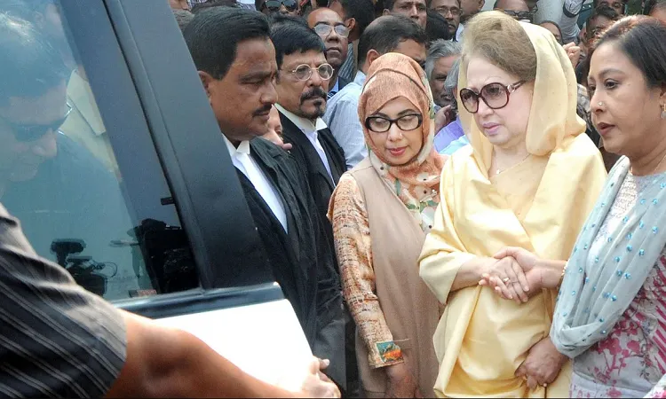 Khaleda Zia’s appearance in 11 cases May 15