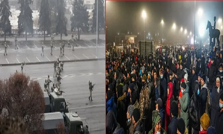 কাজাখস্তানে রক্তক্ষয়ী সংঘর্ষ, নিহত ৪৪