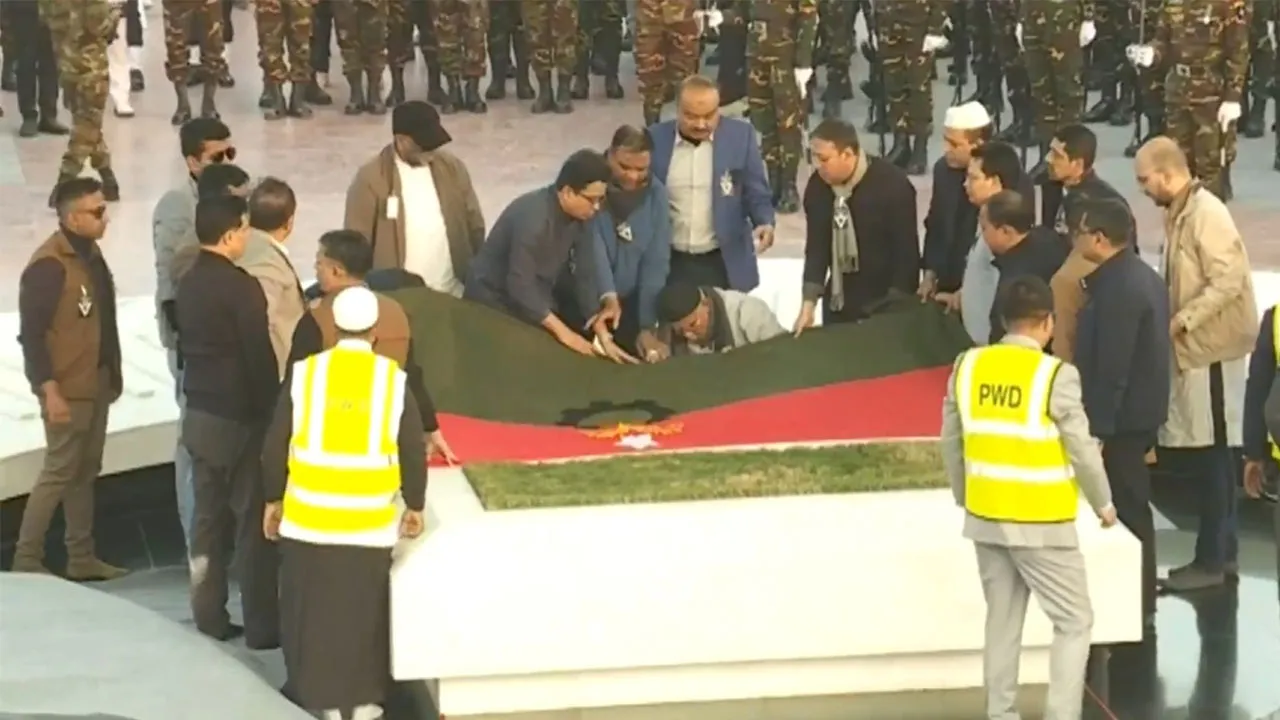 Khaleda Zia, the 'uncompromising leader', rests in eternal sleep next to her husband