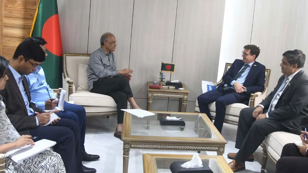 কৃষি উপদেষ্টার সাথে নরওয়ের রাষ্ট্রদূতের সাক্ষাৎ