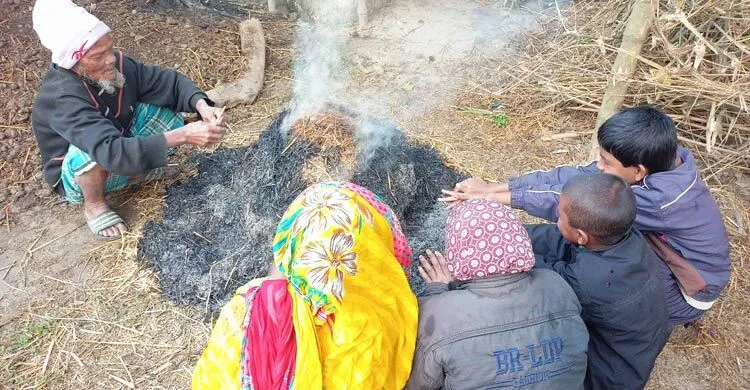 লালমনিরহাটে শীতের দাপট, গরম কাপড়ের অভাবে কষ্টে মানুষ