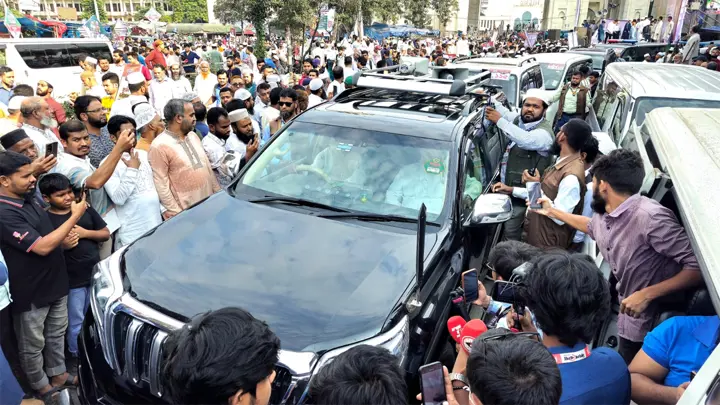 ১১ দলীয় ঐক্যের ঢাকা-কুষ্টিয়া লংমার্চ শুরু