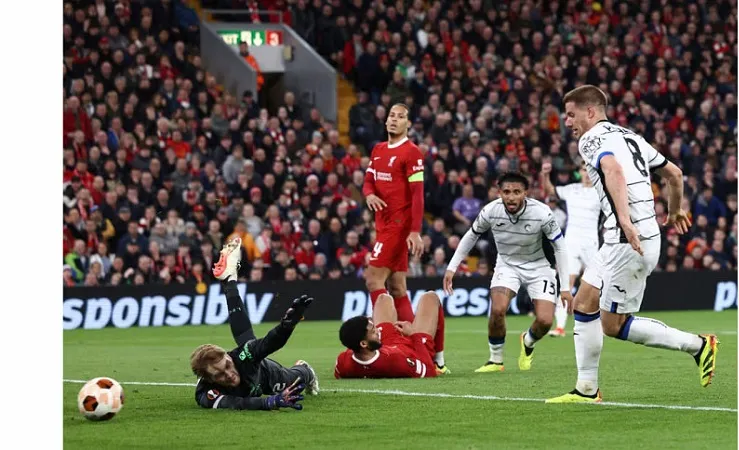 Liverpool on brink of Europa League exit after Atalanta romp at Anfield