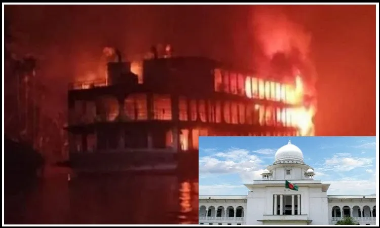 সুগন্ধায় লঞ্চে অগ্নিকাণ্ড, মালিকসহ ২৫ জনের বিরুদ্ধে মামলা