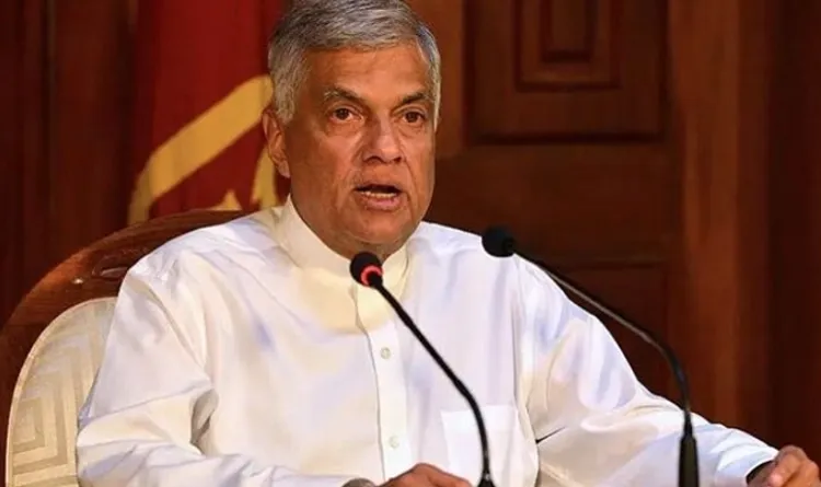 বিক্ষোভের মধ্যেই শপথ নিলেন রনিল বিক্রমাসিংহে