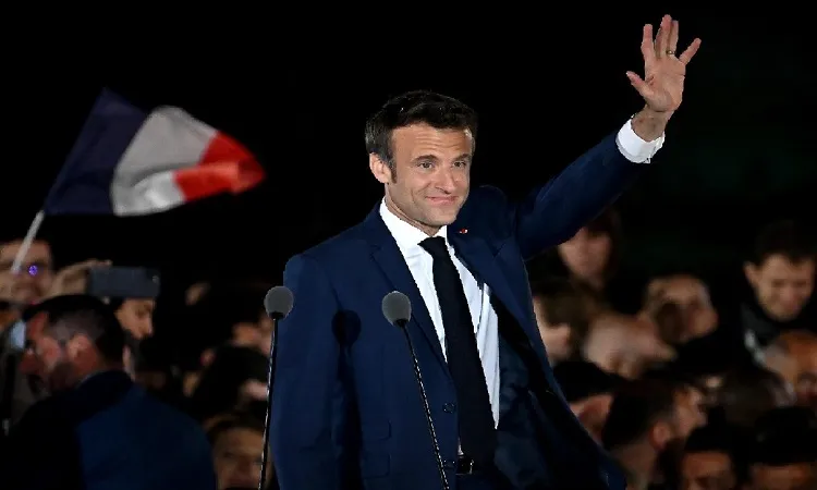 Emanuel Macron is president of France again