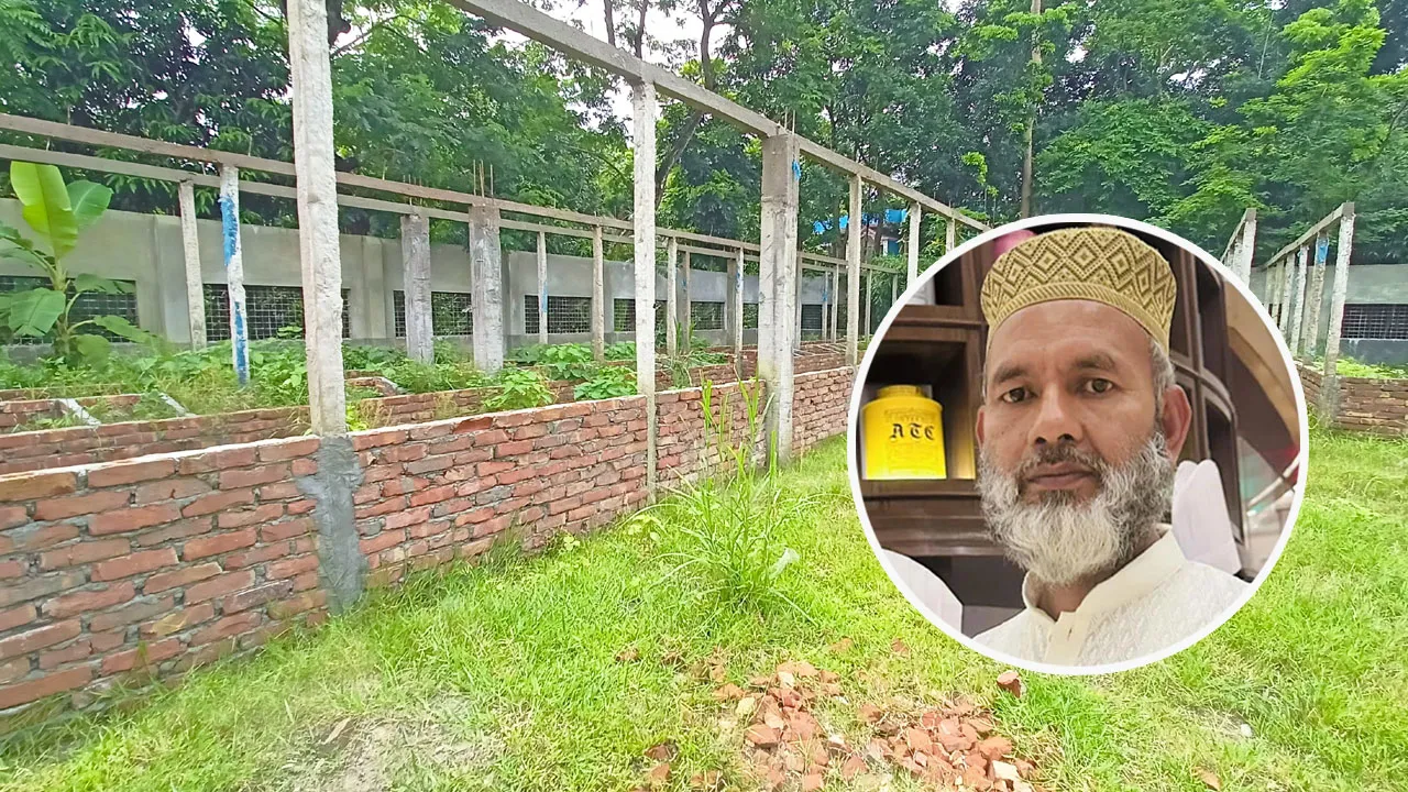 সরকারি জমি দখল করে আবেদ আলীর ডেইরি ফার্ম