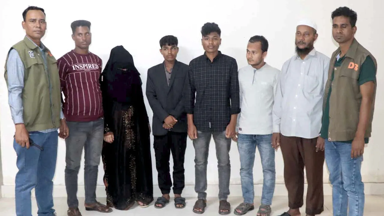 মাগুরায় ৬ রোহিঙ্গা আটক