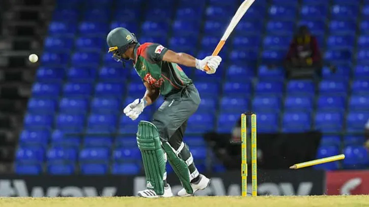 টাইগারদের চরম ব্যাটিং বিপর্যয়