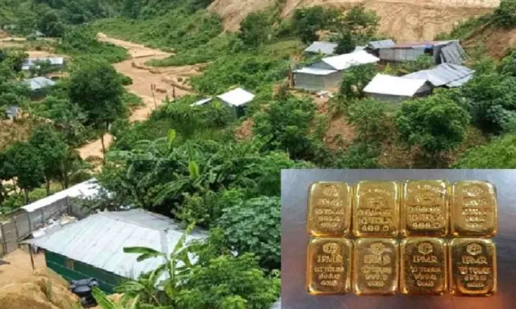 Rohingya woman, her son arrested with 8 gold bars