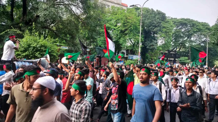 One month of Hasina's fall: 'Shaheedi March' begins from Raju Sculpture