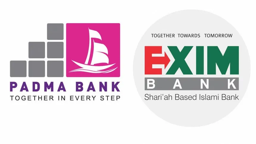 Exim Bank, Padma Bank set to merge next week