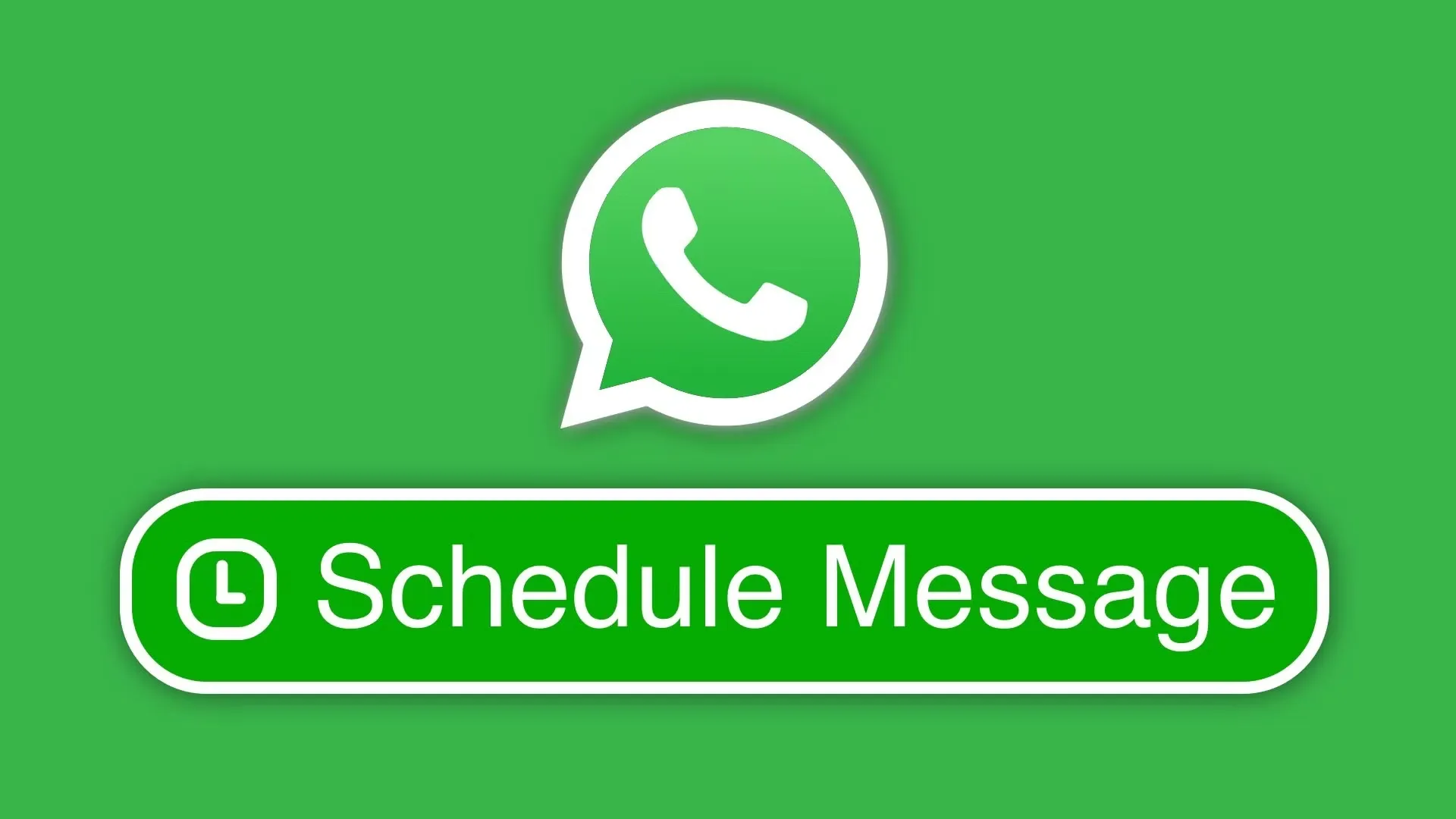 হোয়াটসঅ্যাপ মেসেজ শিডিউল করার উপায়