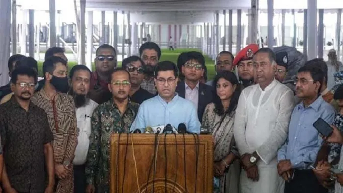 ঈদের প্রধান জামাতের জন্য প্রস্তুত জাতীয় ঈদগাহ
