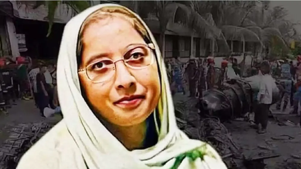 মরণোত্তর স্বাধীনতা পুরস্কার পেলেন মাইলস্টোনের নিহত শিক্ষিকা মাহেরীন চৌধুরী