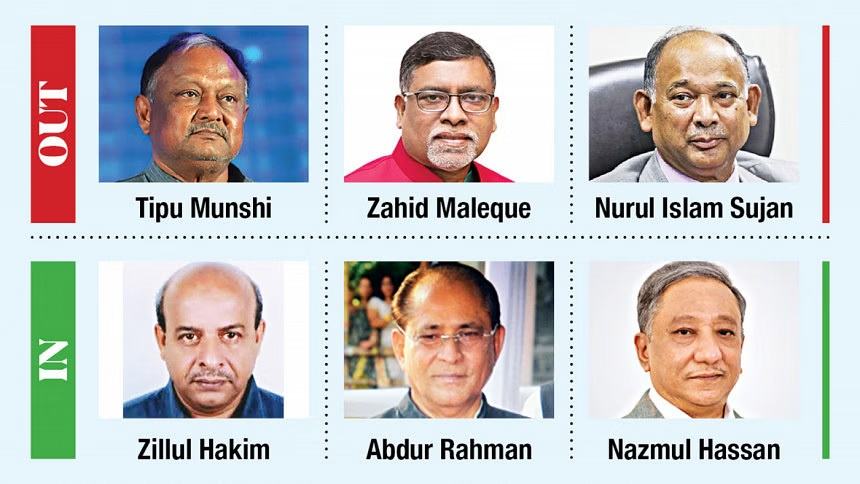 Hasina cabinet gets surprises