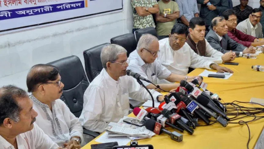 রাষ্ট্র সংস্কারের বিকল্প নেই : মির্জা ফখরুল