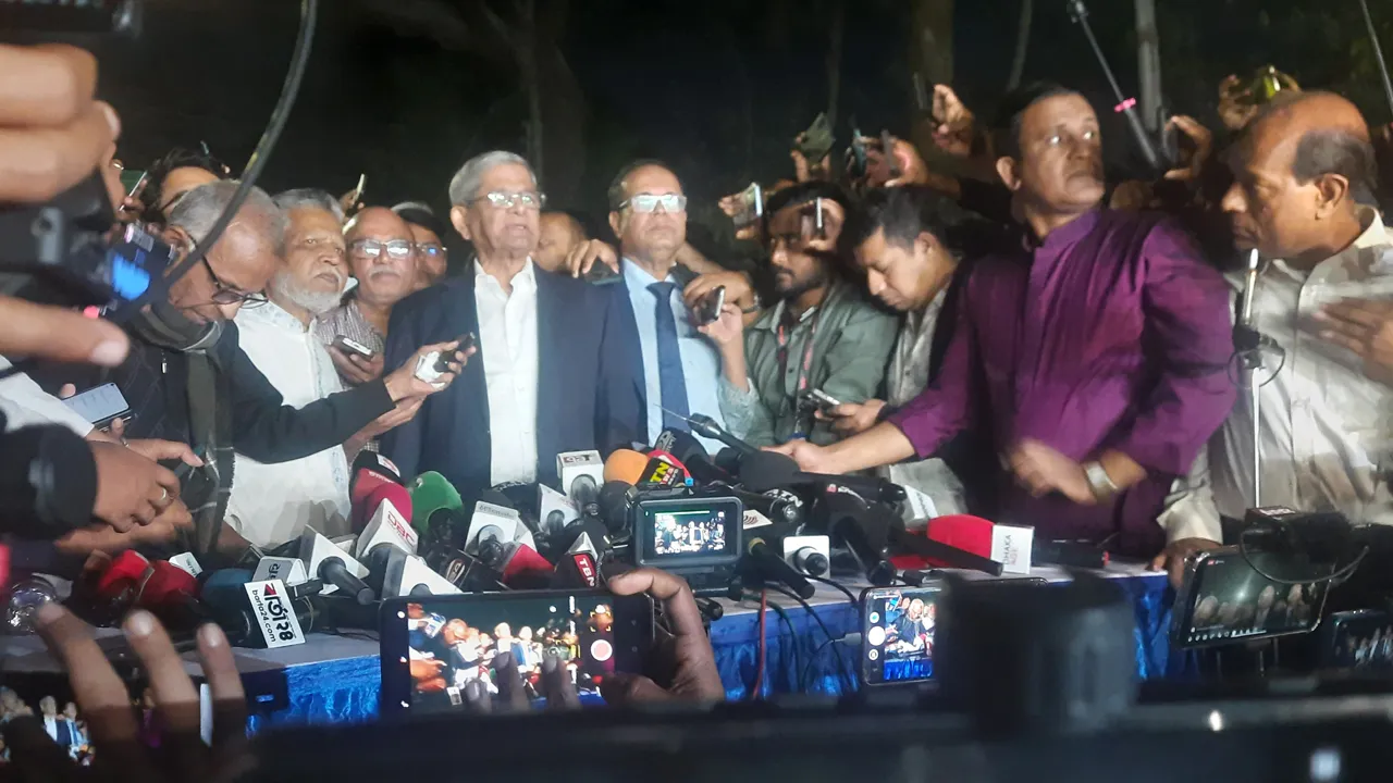 আগে জাতীয় নির্বাচন, পরে স্থানীয় সরকার : মির্জা ফখরুল