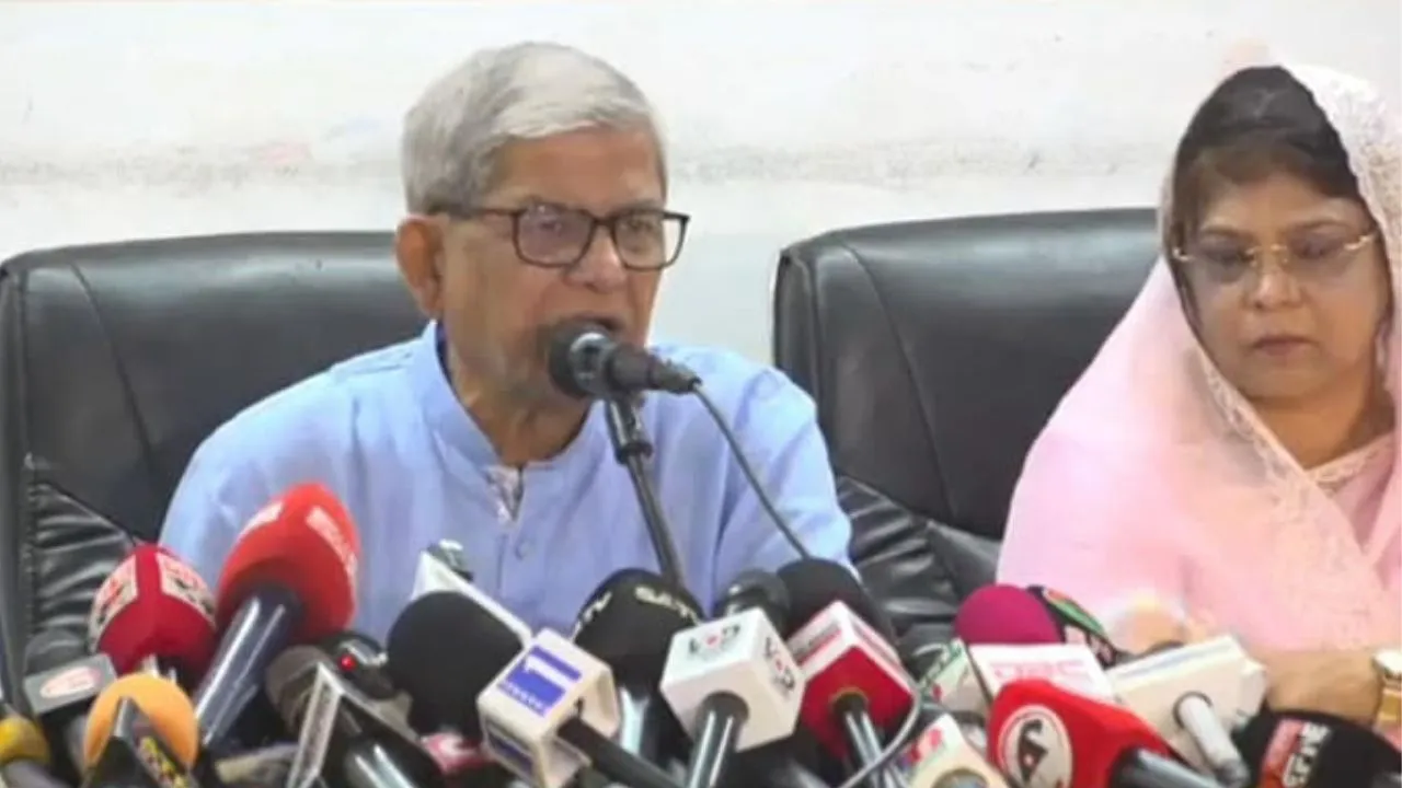 গণতান্ত্রিক উত্তরণের রোডম্যাপের জন্য অপেক্ষা করছি : মির্জা ফখরুল