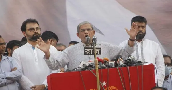 আওয়ামী লীগের পতন শুরু হয়ে গেছে : মির্জা ফখরুল