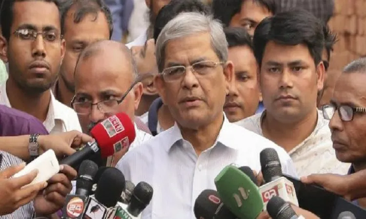 নিরপেক্ষ সরকারের দাবি মেনে নিলে চা খেতে সমস্যা নেই : মির্জা ফখরুল