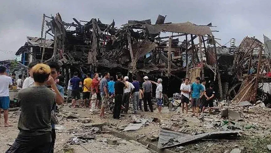 মিয়ানমারে জান্তা বাহিনীর বিমান হামলায় নিহত ১১ নাগরিক