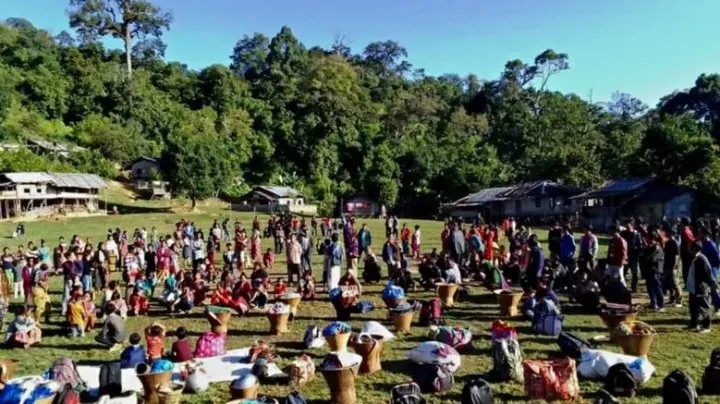 মিয়ানমারে সংঘাত, সীমান্ত পেরিয়ে মিজোরামে হাজারো মানুষ