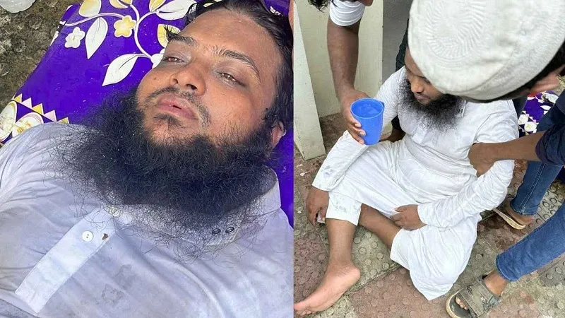 বৈষম্যবিরোধীনেতা  মামুন পূর্বাচল থেকে উদ্ধার