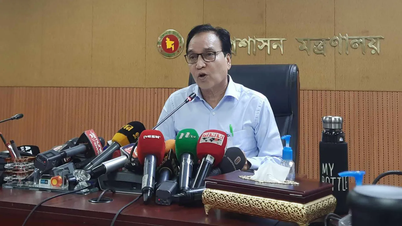 সরানো হলো জনপ্রশাসন সচিব মোখলেস উর রহমানকে