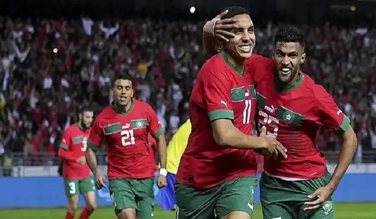 শীর্ষে থাকা ব্রাজিলকে হারিয়ে মরক্কোর ইতিহাস