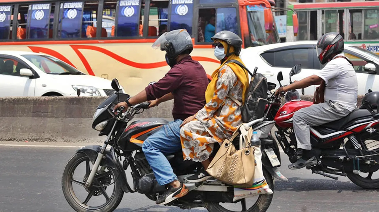 ৩ দিন মোটরসাইকেল চলাচলে নিষেধাজ্ঞা