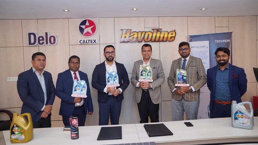 Caltex Lubricants partners with Bangladesh’s motorsports legend Avik Anwar