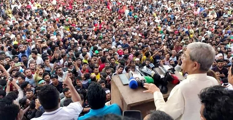 ঢাকার সব প্রবেশপথে অবস্থান কর্মসূচি ঘোষণা বিএনপির