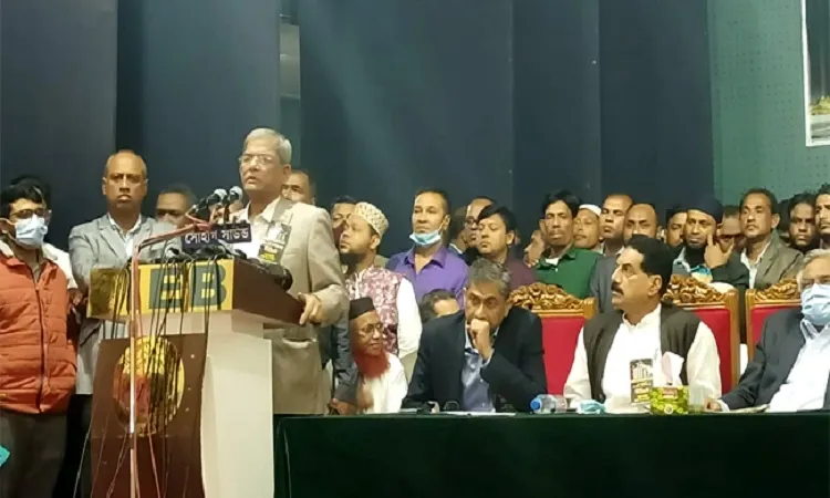আওয়ামী লীগ ক্ষমতায় থাকলে দেশের অস্তিত্ব থাকবে না : মির্জা ফখরুল