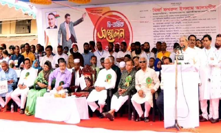 মেগা উন্নয়নের নামে মেগা দুর্নীতি হচ্ছে : মির্জা ফখরুল