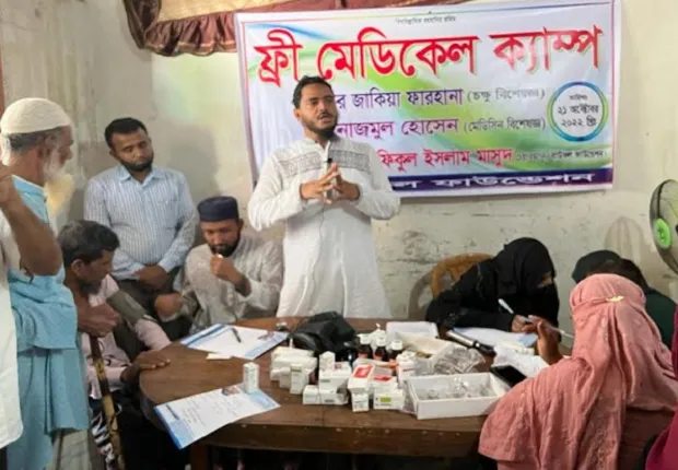 বাউফলের প্রত্যেক ইউনিয়নে ‘ফ্রী মেডিকেল ক্যাম্প’ কার্যক্রম অব্যাহত থাকবে :   ড. মাসুদ