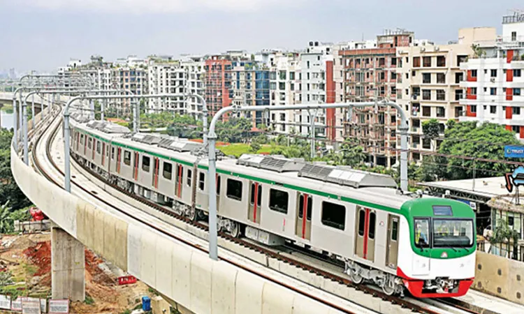 রোববার থেকে চলবে মেট্রোরেল