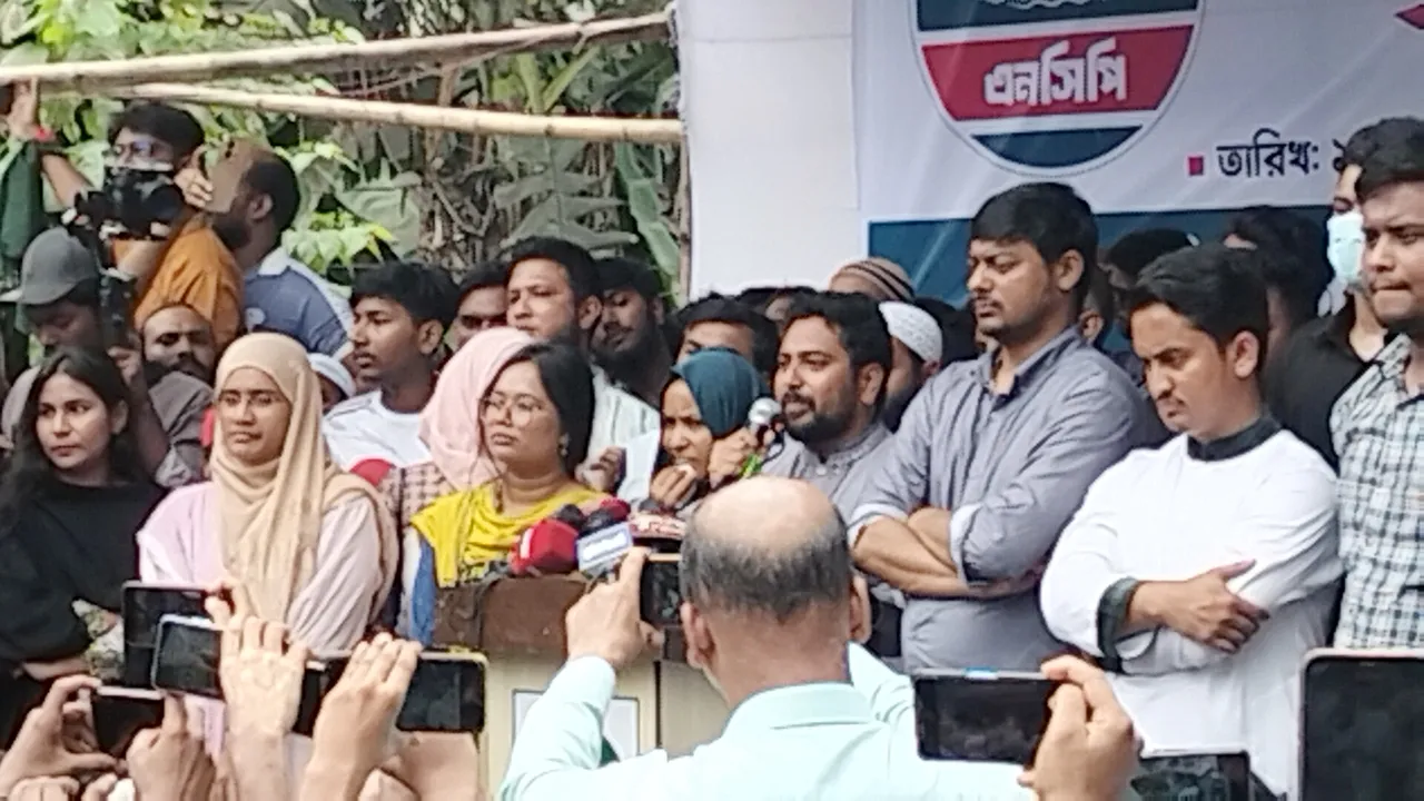 লড়াই শেষ হয়নি এখনও নাহিদ ইসলাম