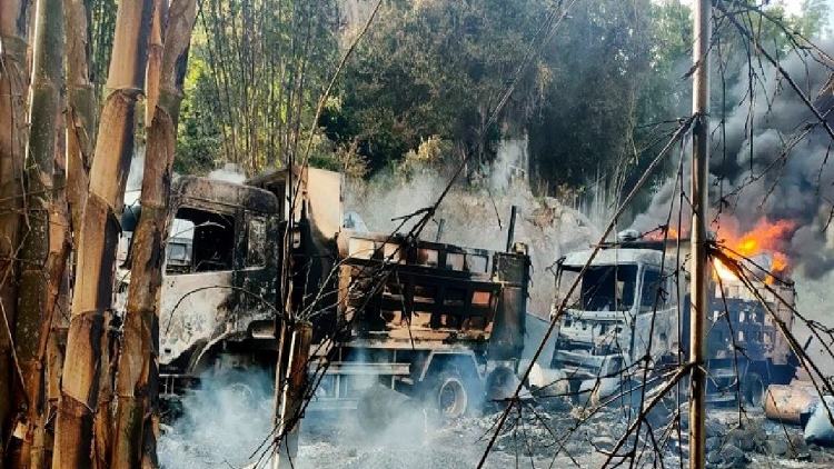 13 people killed in Myanmar