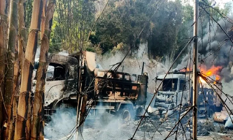 13 people killed in Myanmar