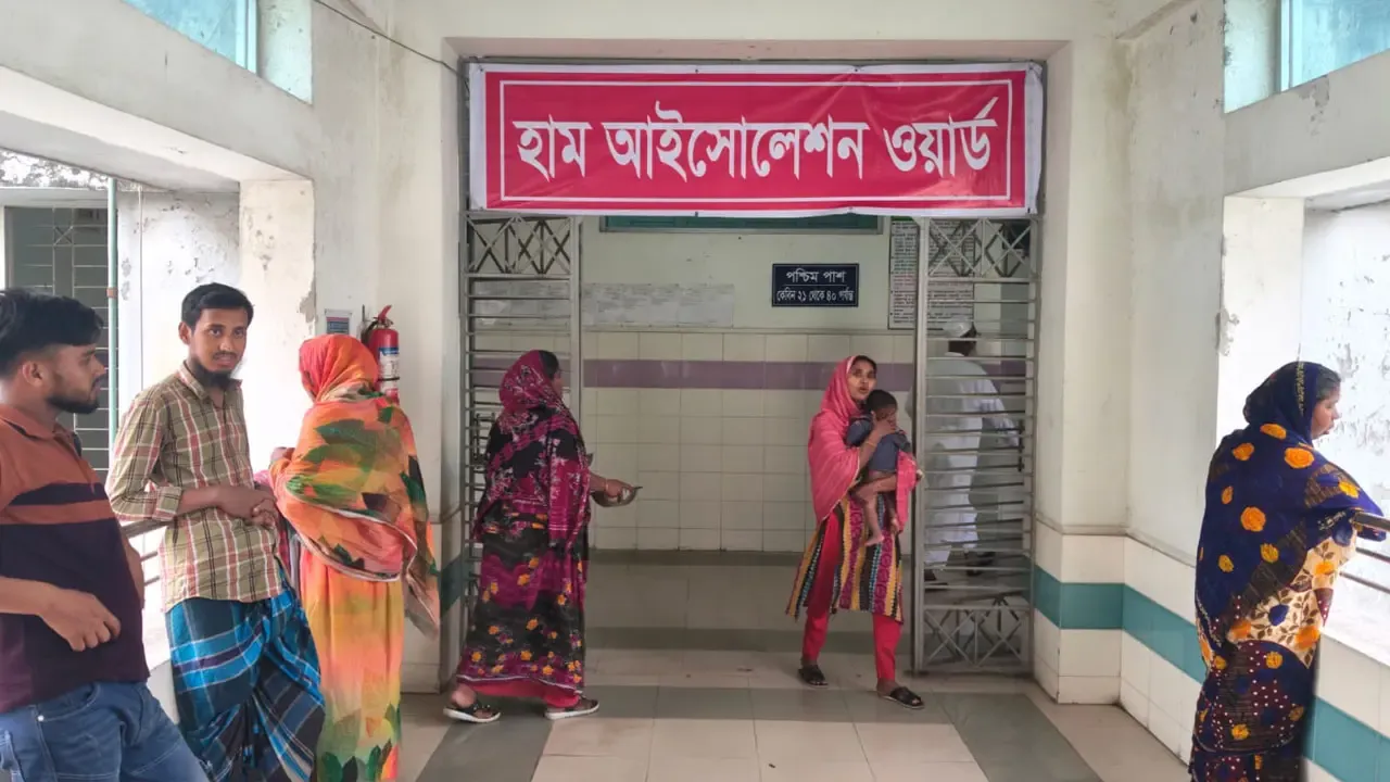 হামে আক্রান্ত আরও ২৪ শিশুসহ চিকিৎসাধীন ৬৭