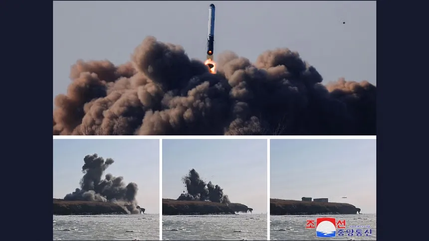 North Korea fires several cruise missiles off east coast