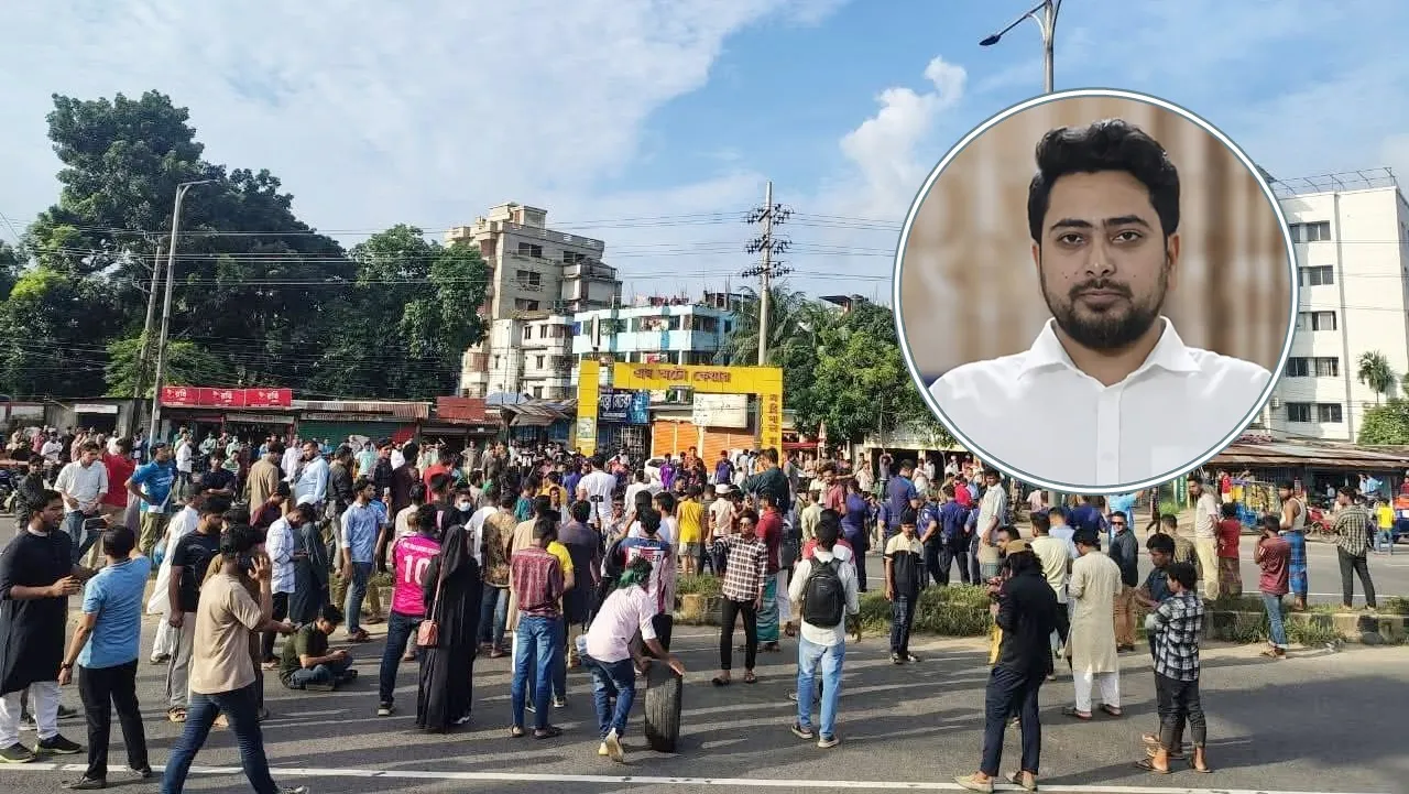 ব্লকেড সরিয়ে রাজপথের একপাশে অবস্থান করুন : নাহিদ