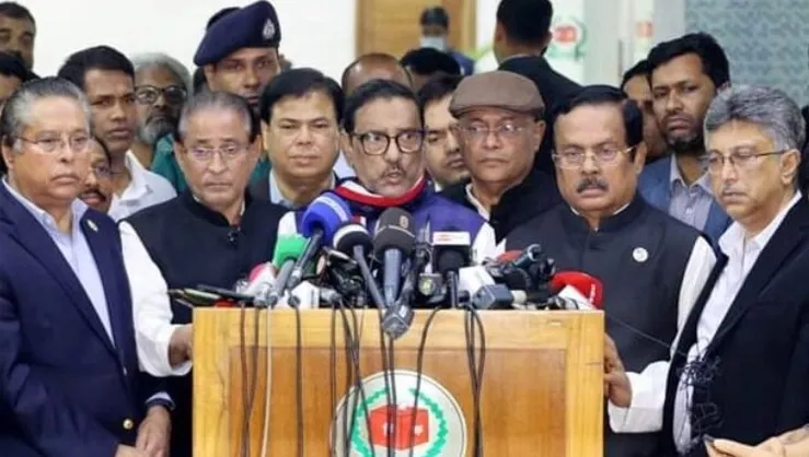সংবিধান ও গণতন্ত্রে কোনো আগ্রহ নেই বিএনপির : কাদের