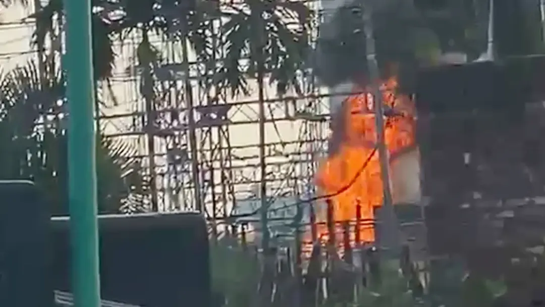 নারায়ণগঞ্জে বিদ্যুৎকেন্দ্রের সাবস্টেশনে আগুন